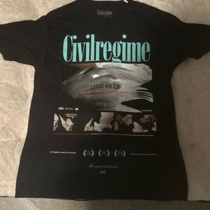 Black Short Sleeve Tee Grap